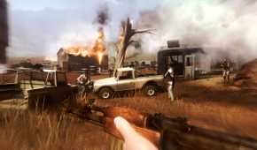 A screenshot from Far Cry 2.