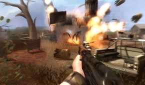 A screenshot from Far Cry 2.