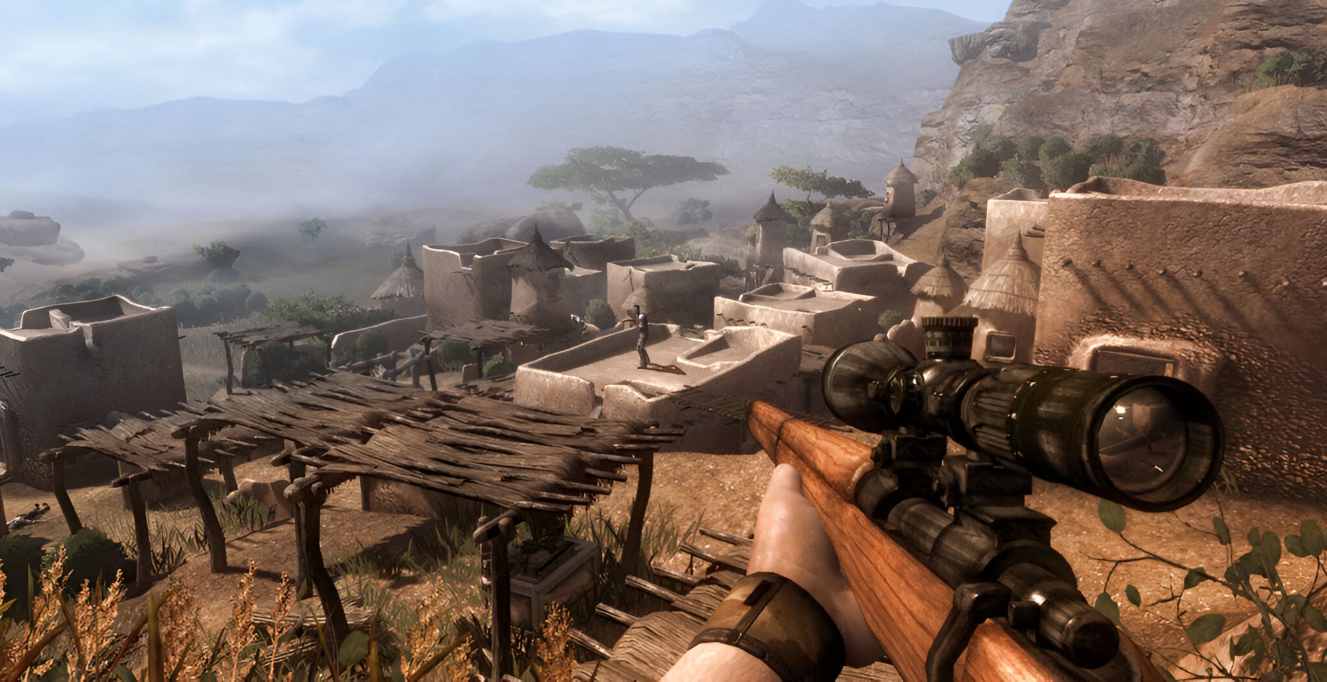 A screenshot from Far Cry 2.