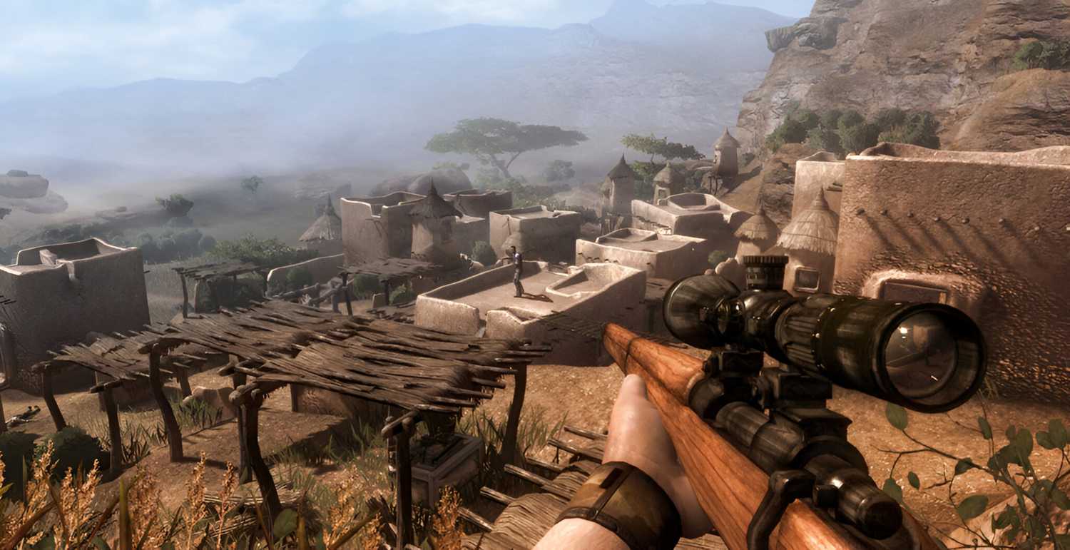 A screenshot from Far Cry 2.