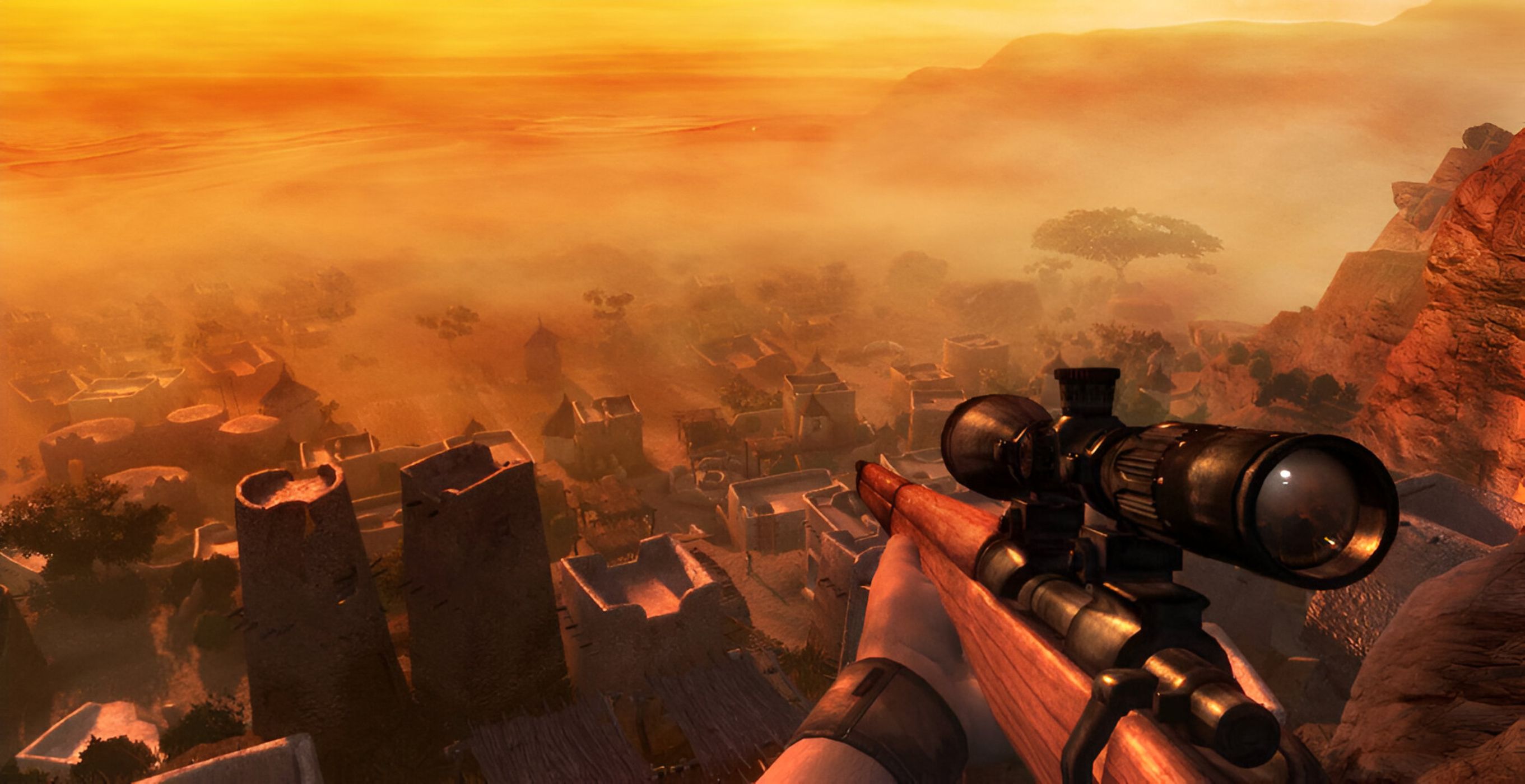 A screenshot from Far Cry 2.