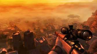 A screenshot from Far Cry 2.