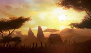 A screenshot from Far Cry 2.