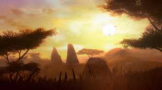 A screenshot from Far Cry 2.