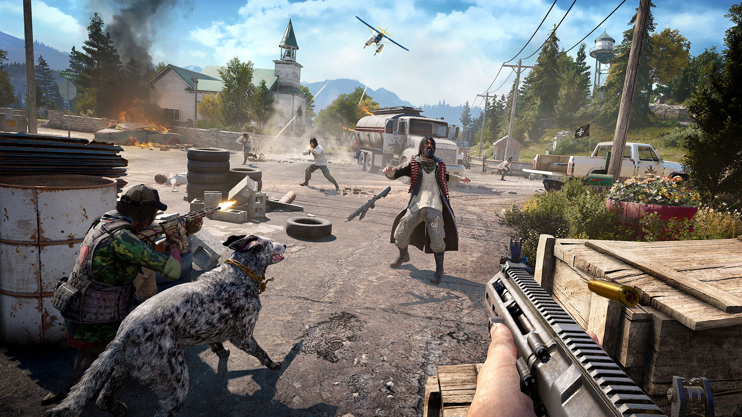 A screenshot from the game Far Cry 5.
