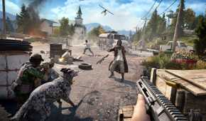 A screenshot from the game Far Cry 5.