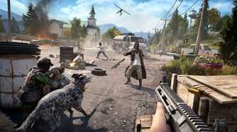 A screenshot from the game Far Cry 5.