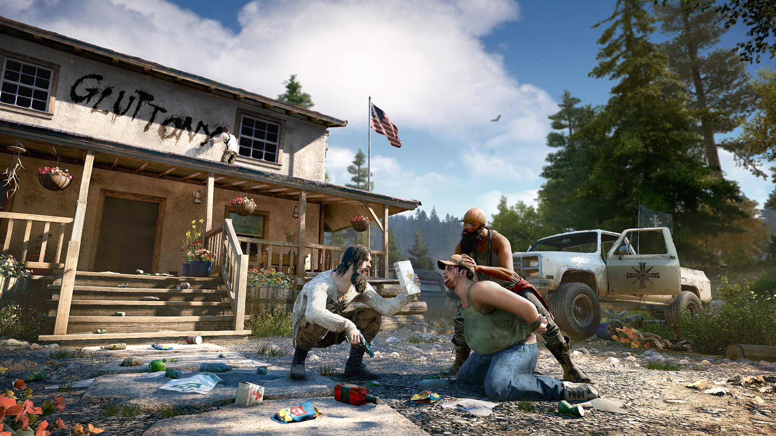 A screenshot from the game Far Cry 5.