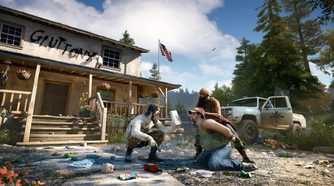 A screenshot from the game Far Cry 5.