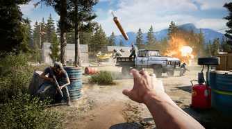 A screenshot from the game Far Cry 5.