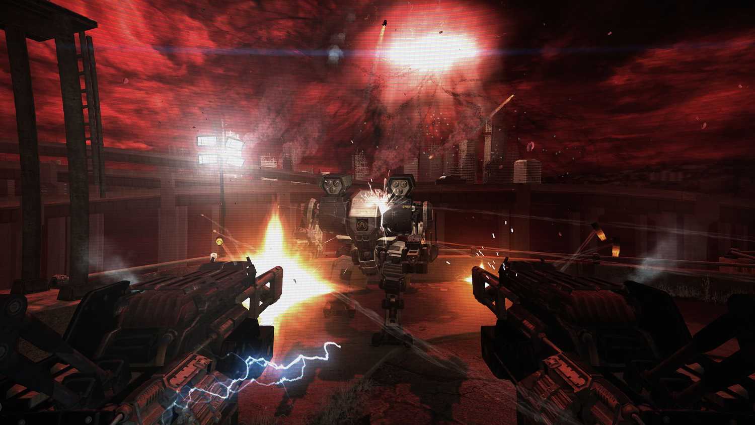 A screenshot from F.E.A.R. 3.