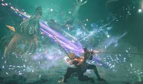 Sephiroth and Cloud Strife in Final Fantasy VII Rebirth.