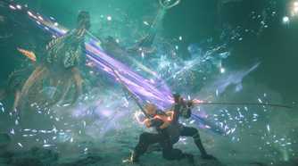 Sephiroth and Cloud Strife in Final Fantasy VII Rebirth.
