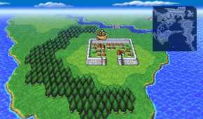 A screenshot of gameplay from Final Fantasy II Pixel Remaster