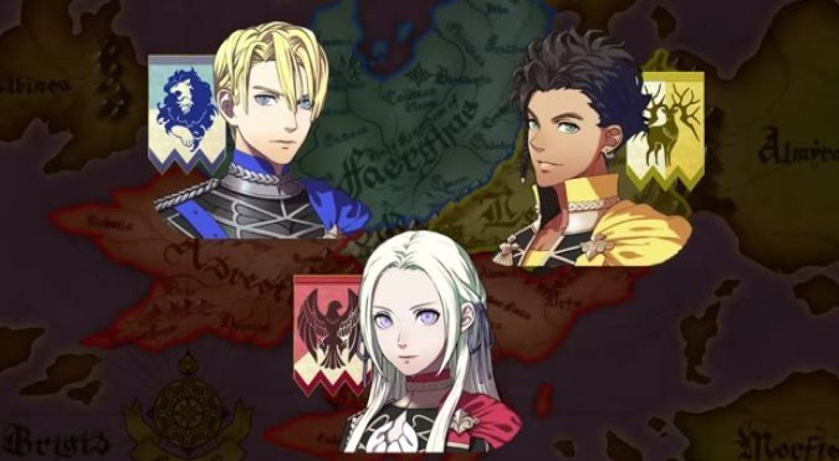 Fire Emblem Three Houses The Three Houses represented by the leaders