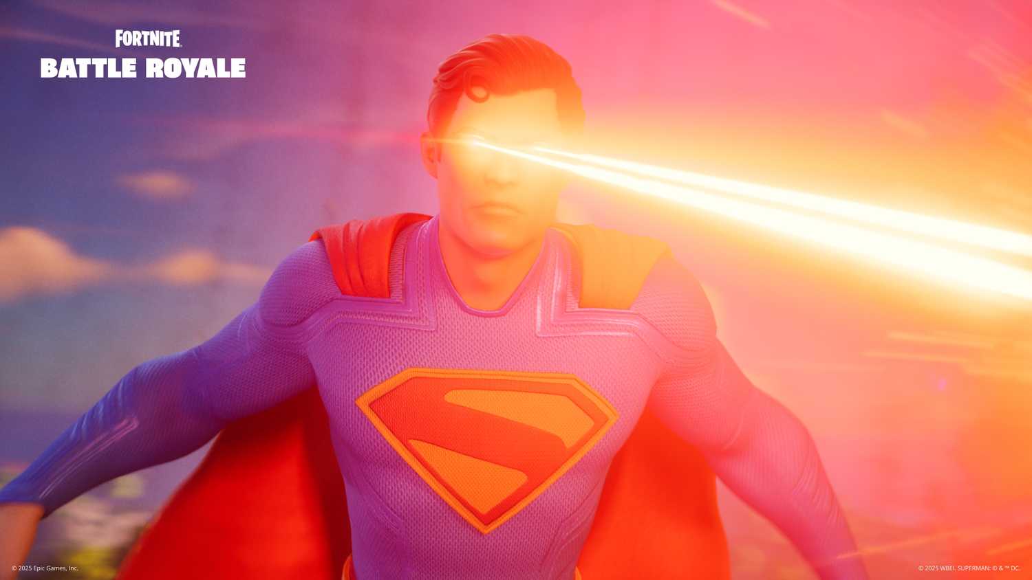 Superman in Fortnite Battle Royale.