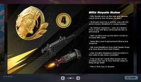 Rules for the Blitz Royale mode in Fortnite.