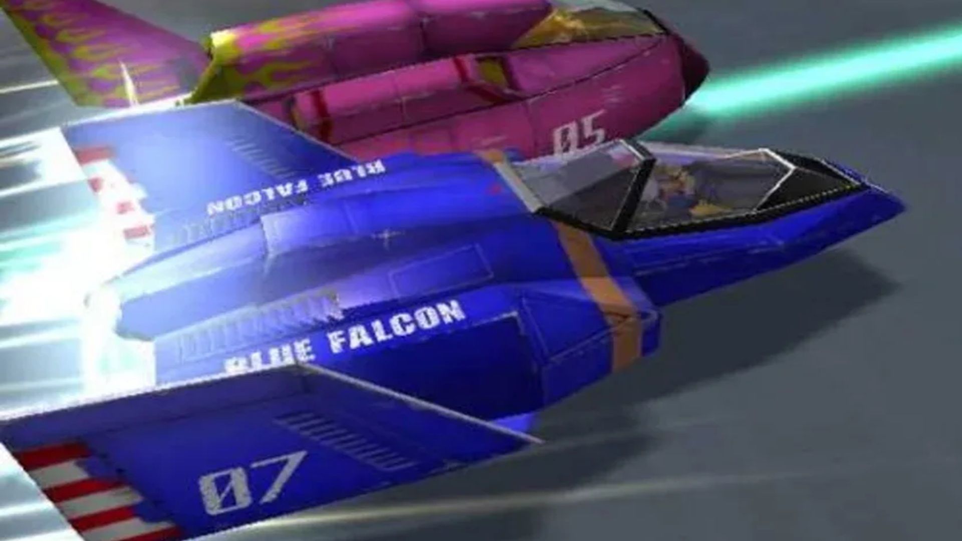 A screenshot of gameplay from F-Zero GX