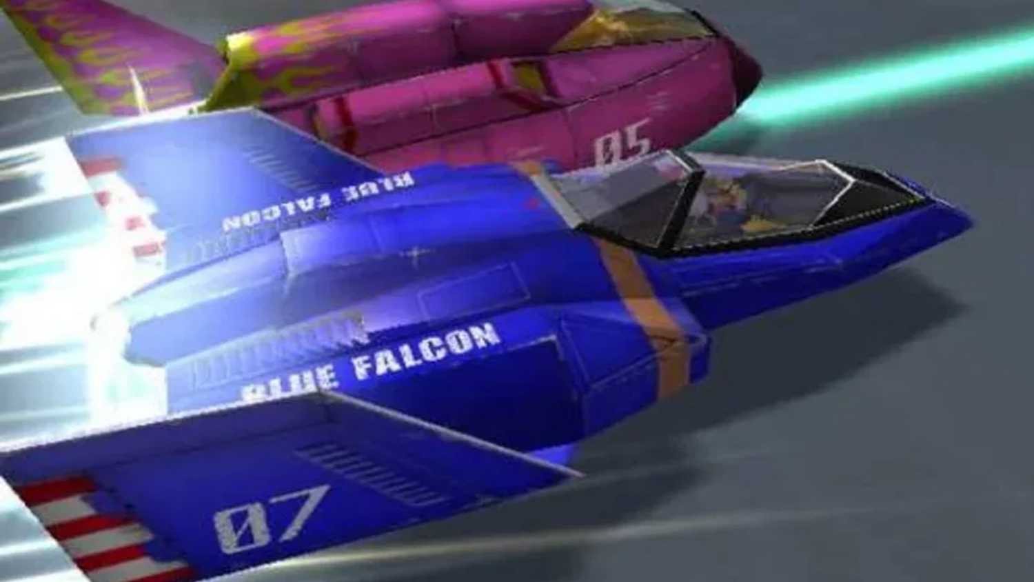 A screenshot of gameplay from F-Zero GX