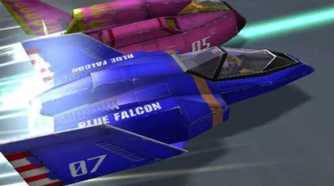 A screenshot of gameplay from F-Zero GX