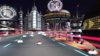 A screenshot of gameplay from F-Zero GX