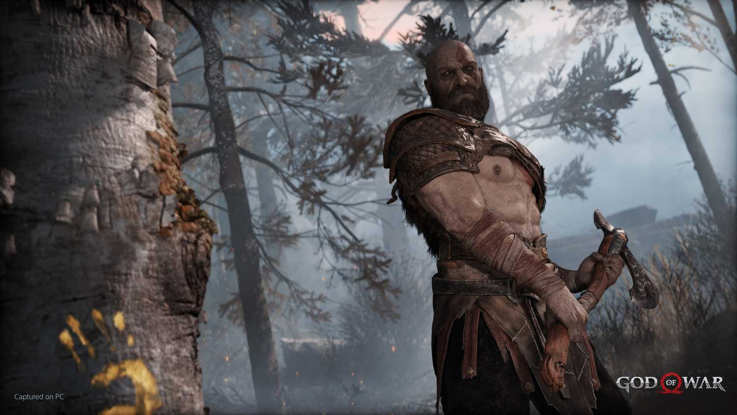 Kratos in 2018's God of War.