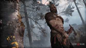 Kratos in 2018's God of War.