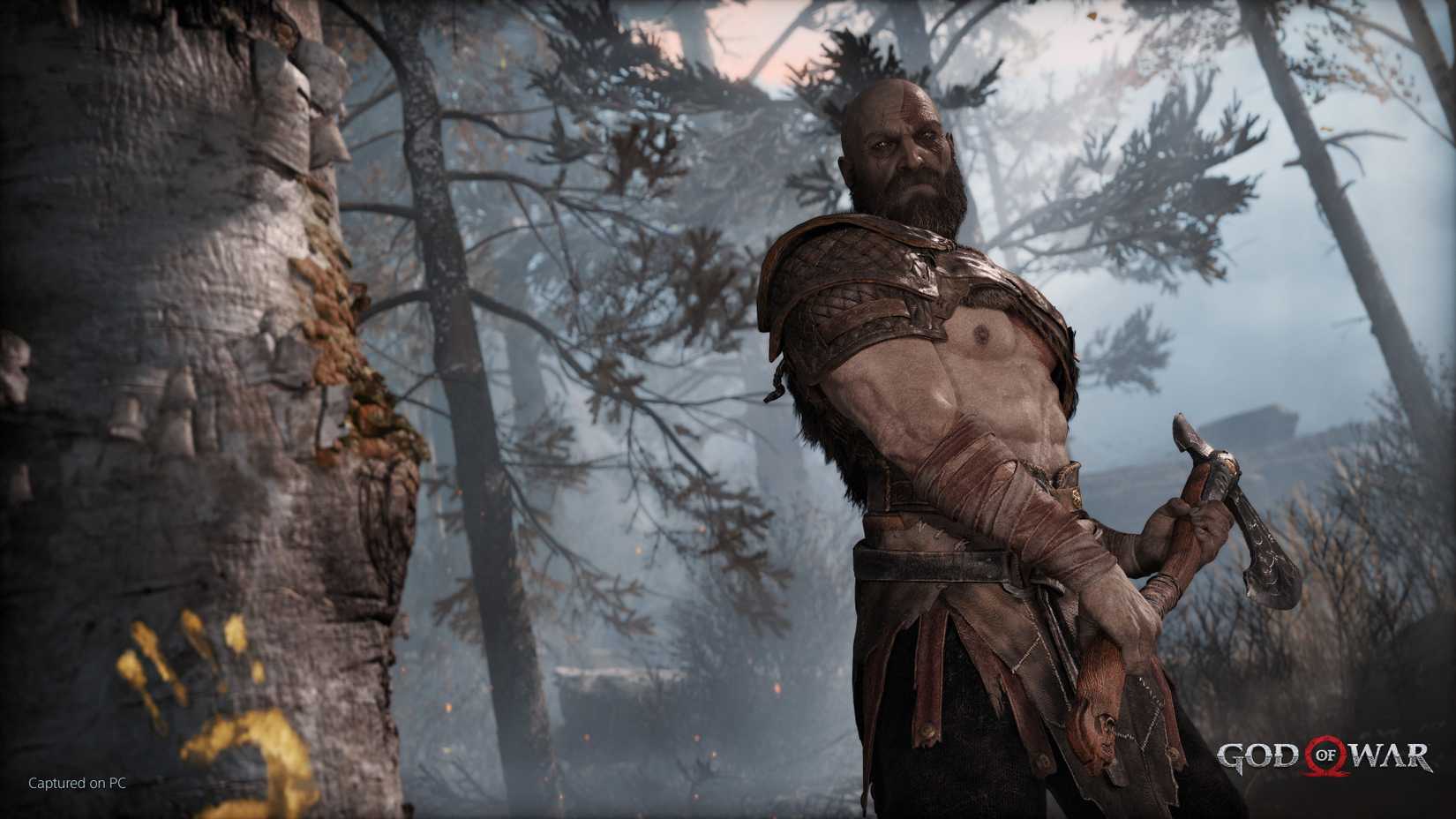 Kratos in 2018's God of War.