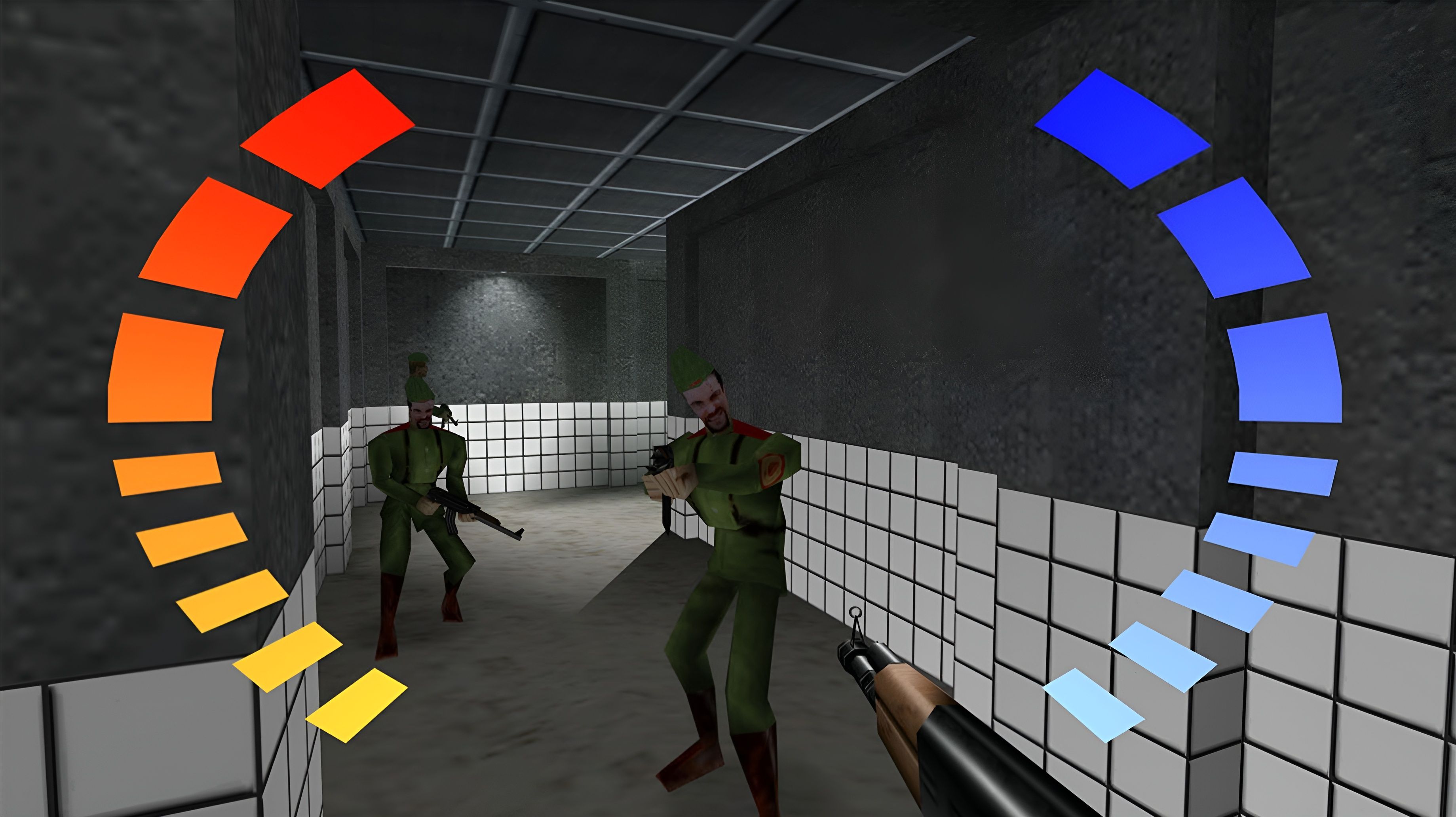 Screenshot from the game Goldeneye 007 Remastered on the Xbox Series X/S.