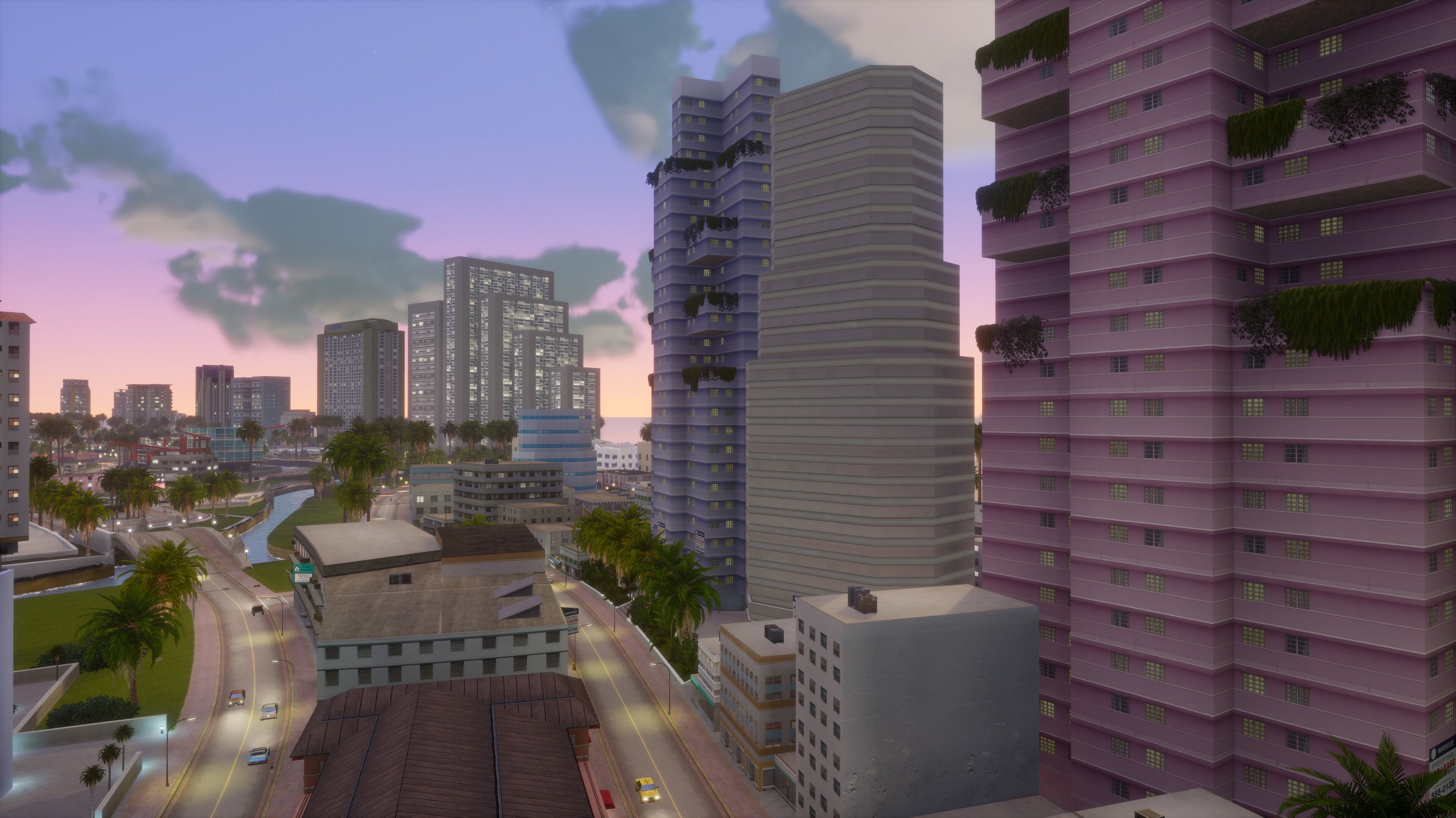 A screenshot from the game "GTA Vice City: Definitive Edition".