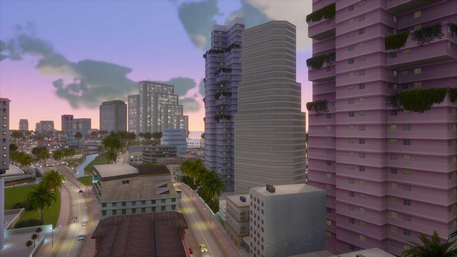 A screenshot from the game "GTA Vice City: Definitive Edition".