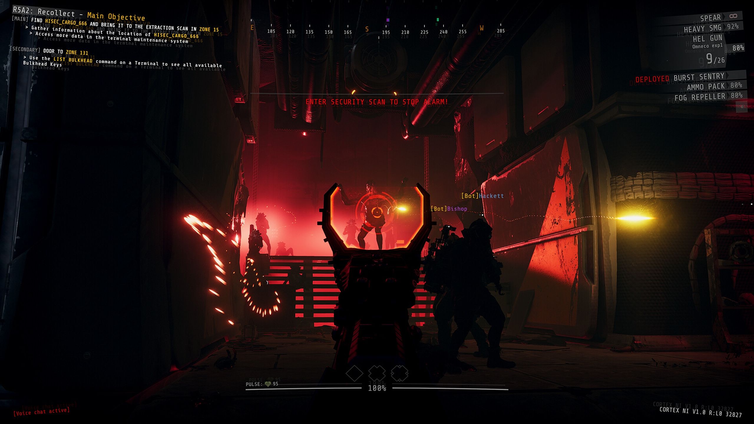 A screenshot from the game GTFO.
