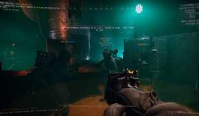 A screenshot from the game GTFO.