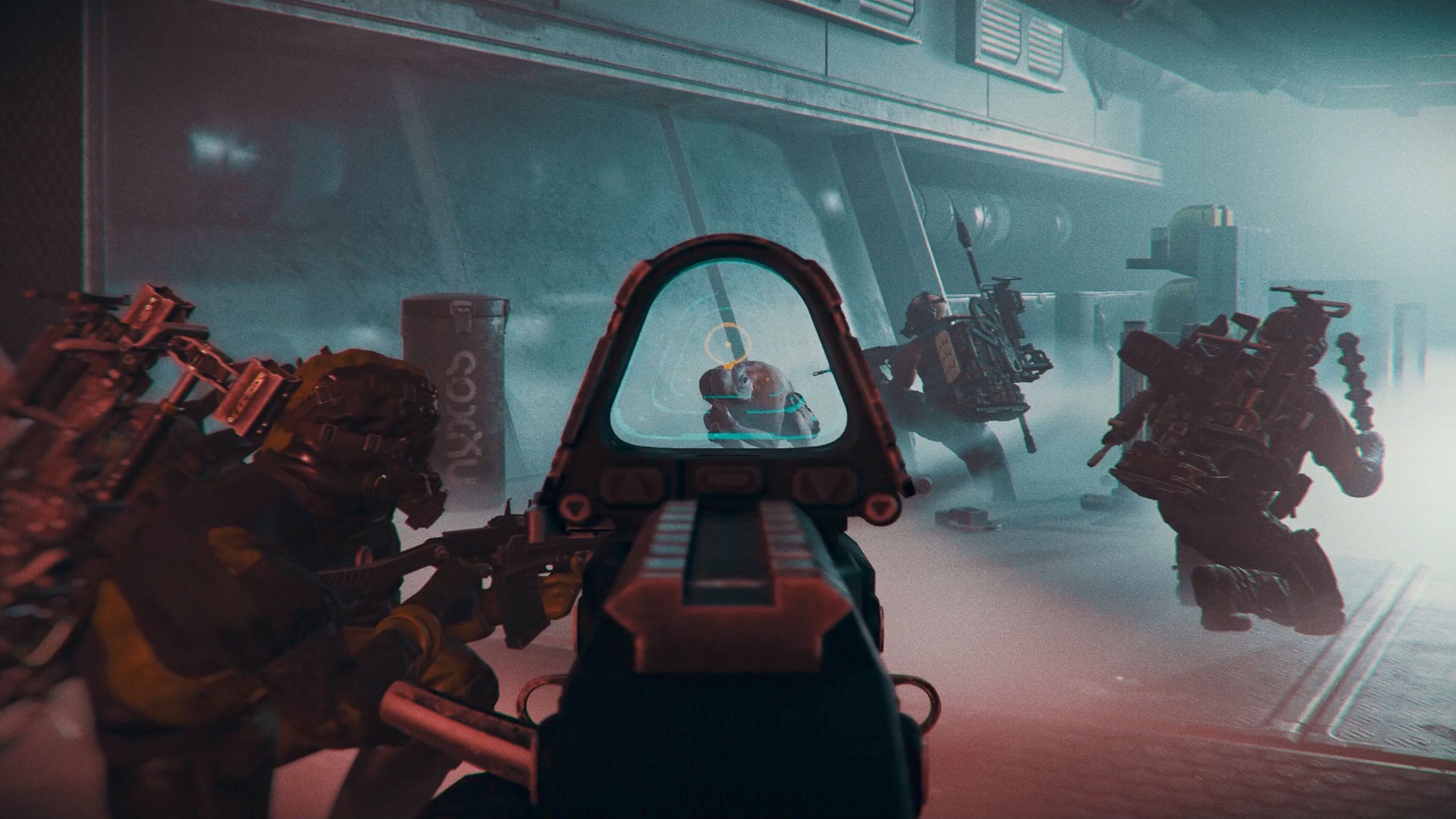 A screenshot from the game GTFO.