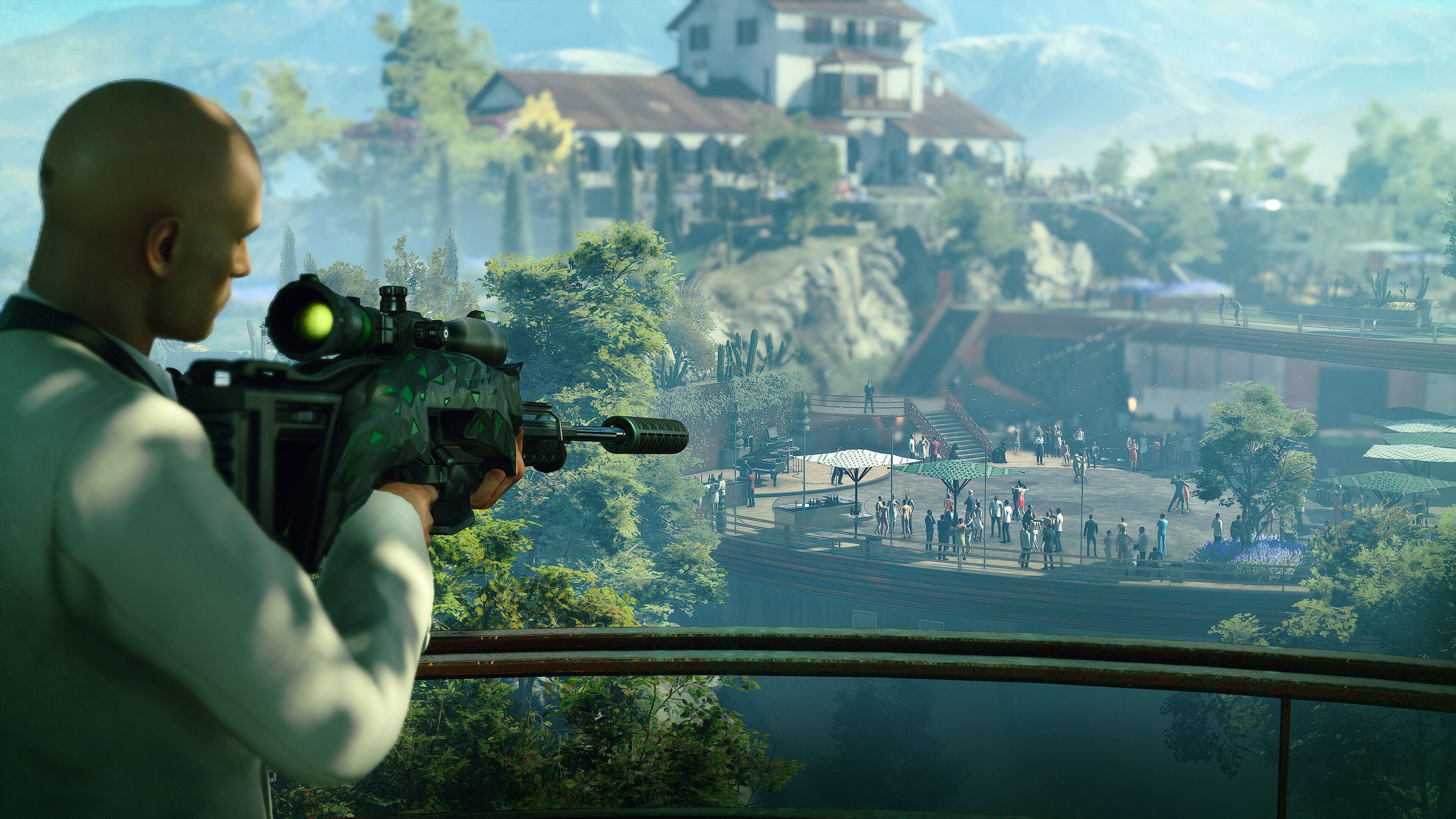 A screenshot from Hitman: World of Assassination.