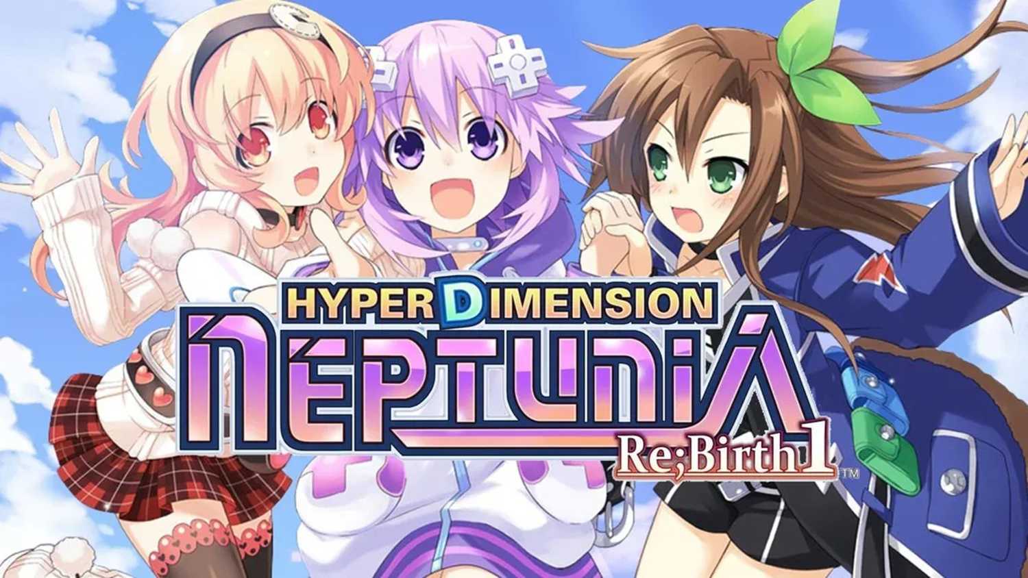 The box art title for Hyperdimension Neptunia Re;Birth 1