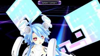 A screenshot of gameplay from Hyperdimension Neptunia Re;Birth 1