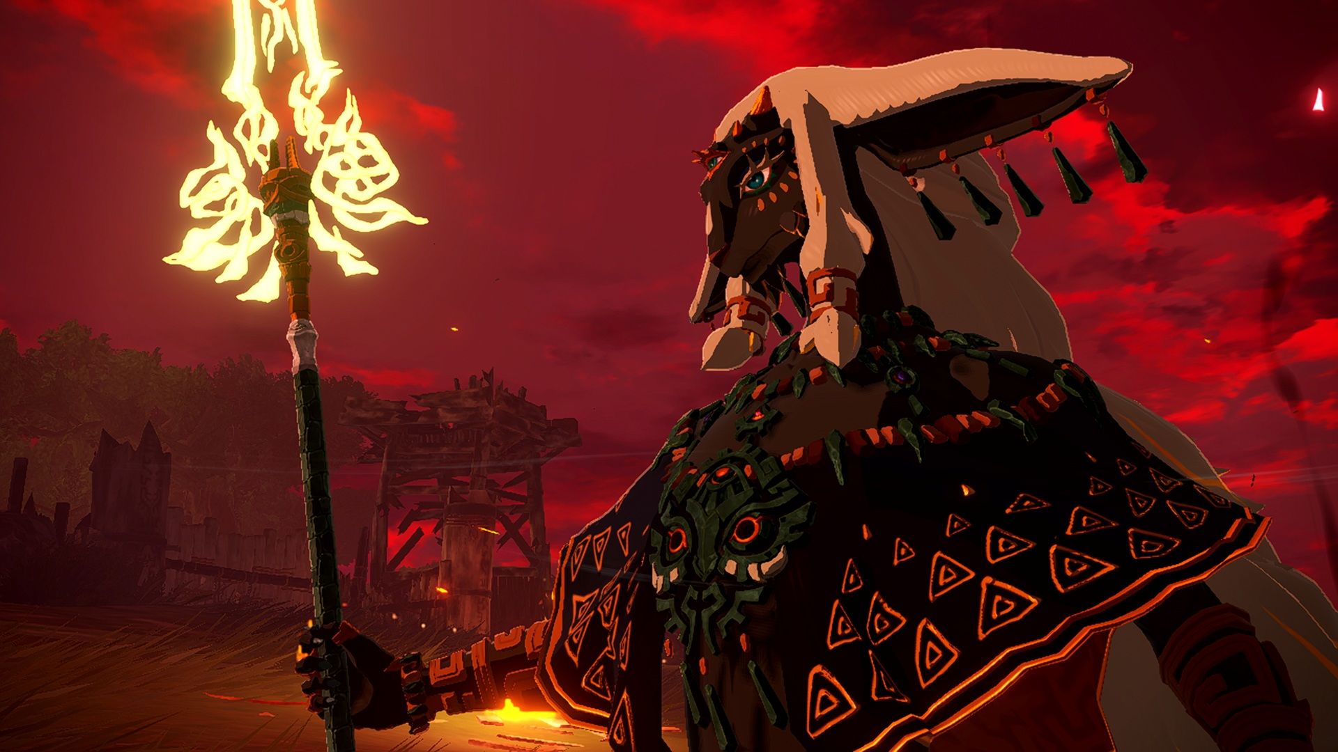 A screenshot of gameplay from Hyrule Warriors: Age of Imprisonment