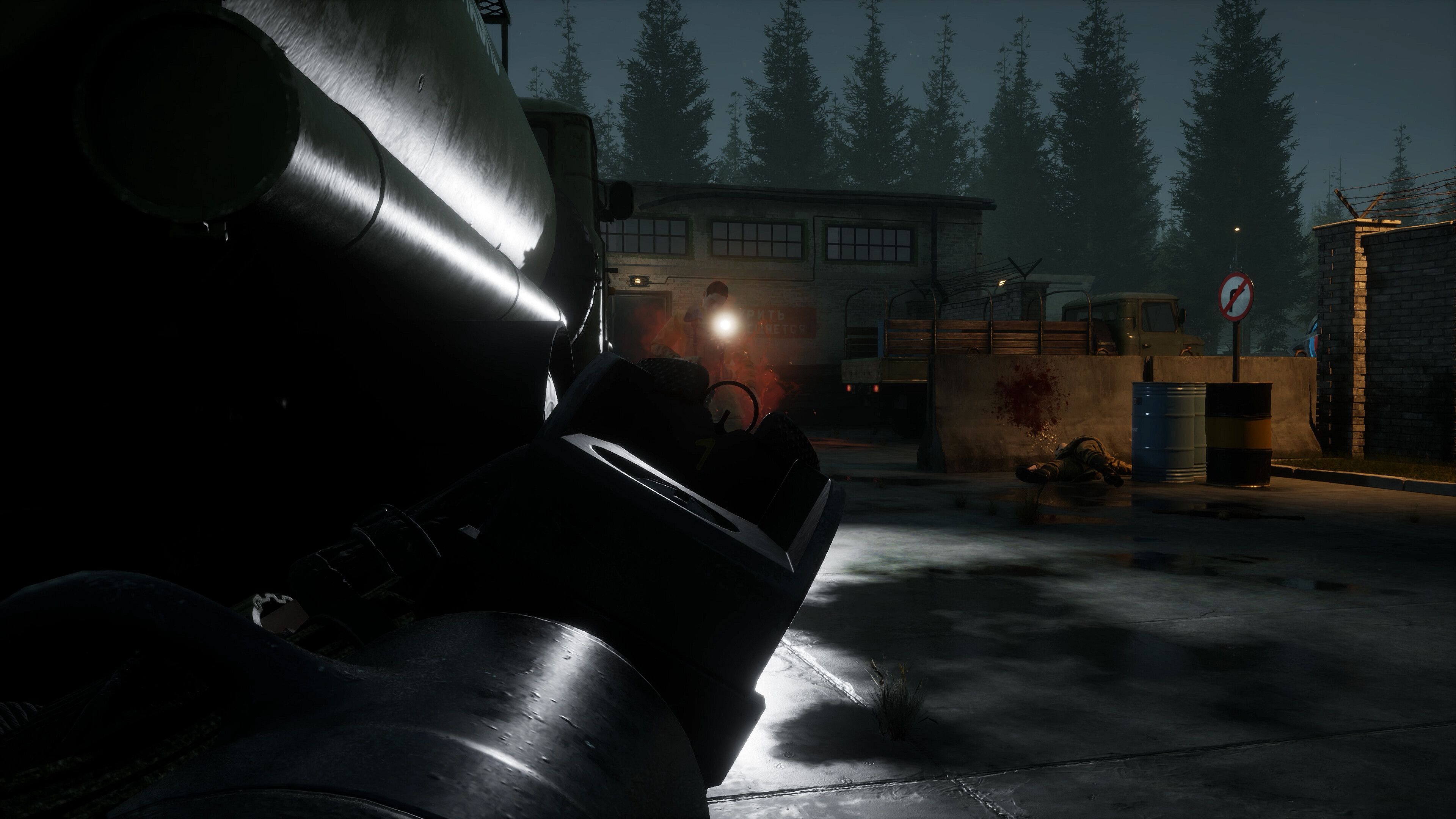 A screenshot from the unreleased game I.G.I. Origins. 