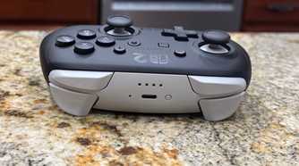 switch 2 pro controller product image showing the bumpers and triggers