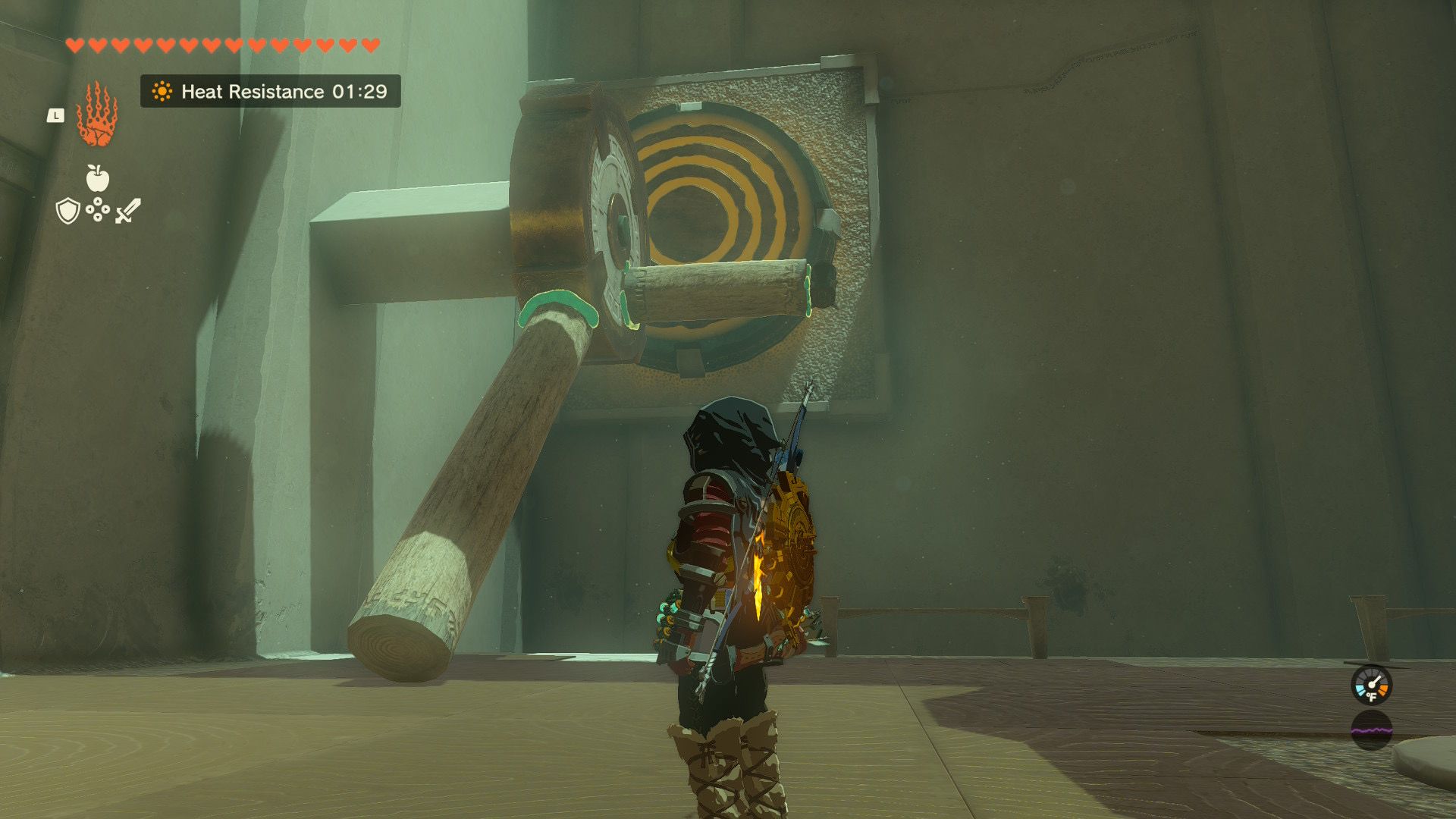 tears of the kingdom shrine big wooden stick puzzle solution