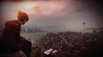 Screenshot from the game Infamous: First Light.