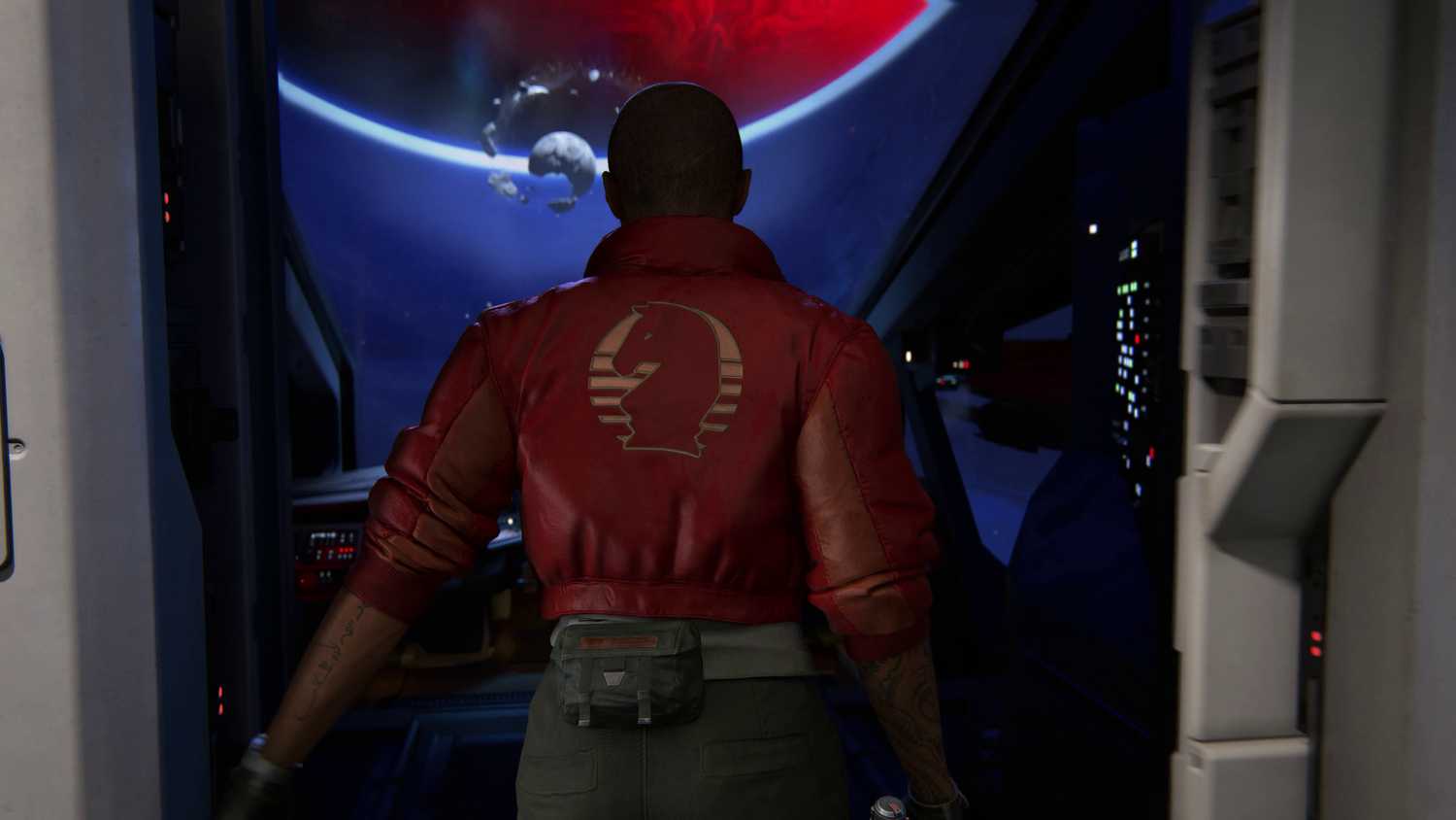 A screenshot from Naughty Dog's upcoming game, Intergalactic: The Heretic Prophet.