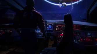 A screenshot from Naughty Dog's upcoming game, Intergalactic: The Heretic Prophet.