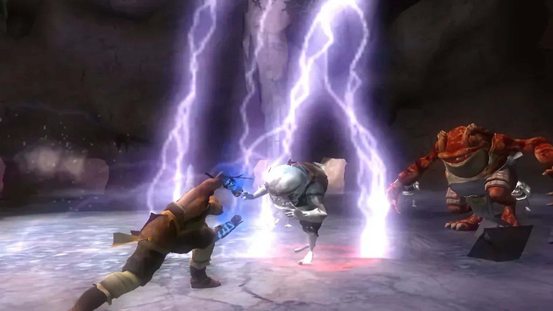 A screenshot of gameplay from Jade Empire