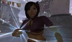 A screenshot of gameplay from Jade Empire