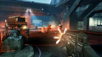Screenshot from the game Goldeneye 007: Reloaded.