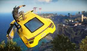 A screenshot from the game Just Cause 3.