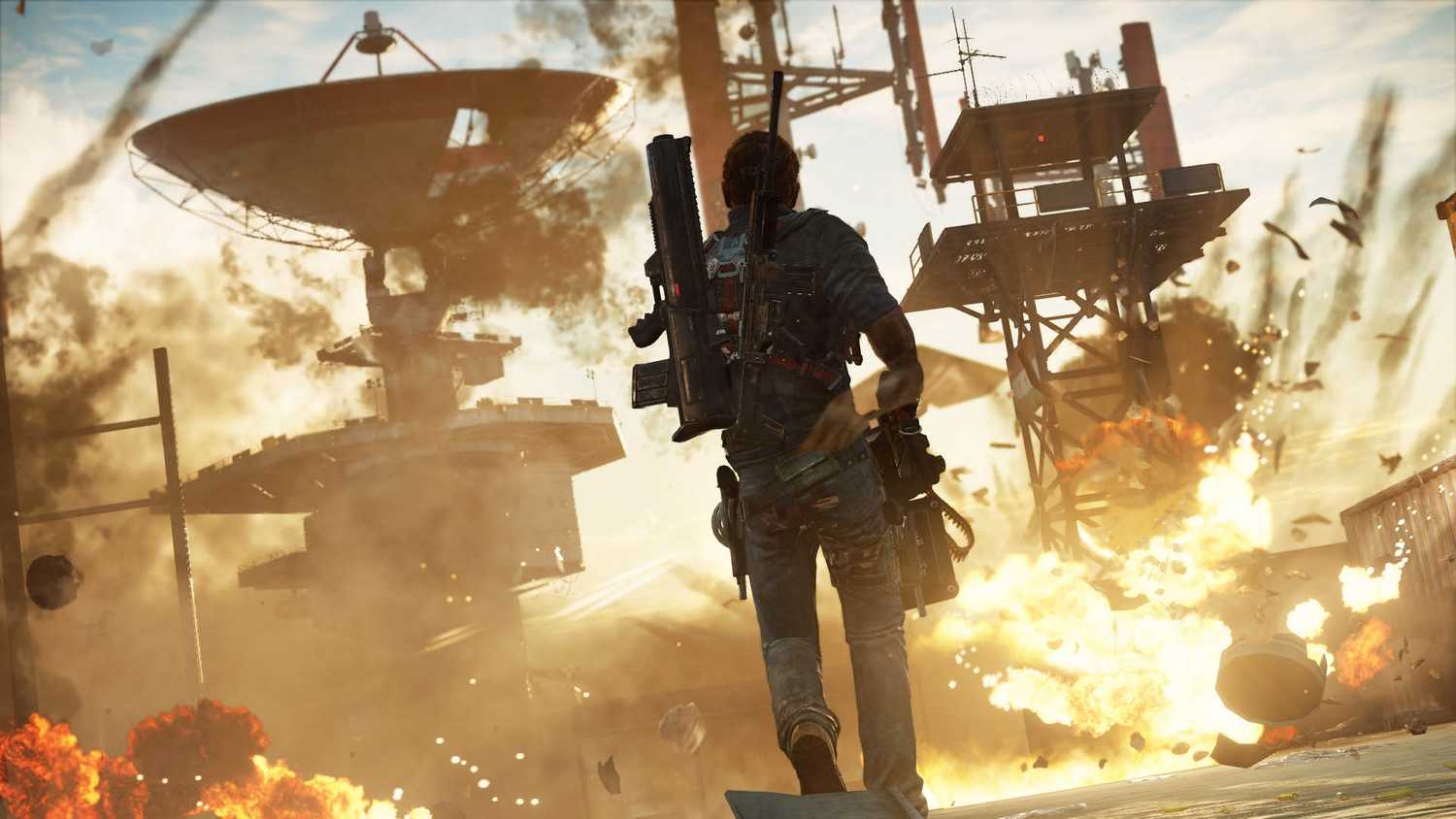 A screenshot from the game Just Cause 3.