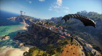 A screenshot from the game Just Cause 3.